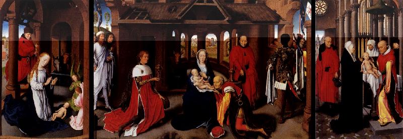 MEMLING, Hans Wings of a Triptych sh